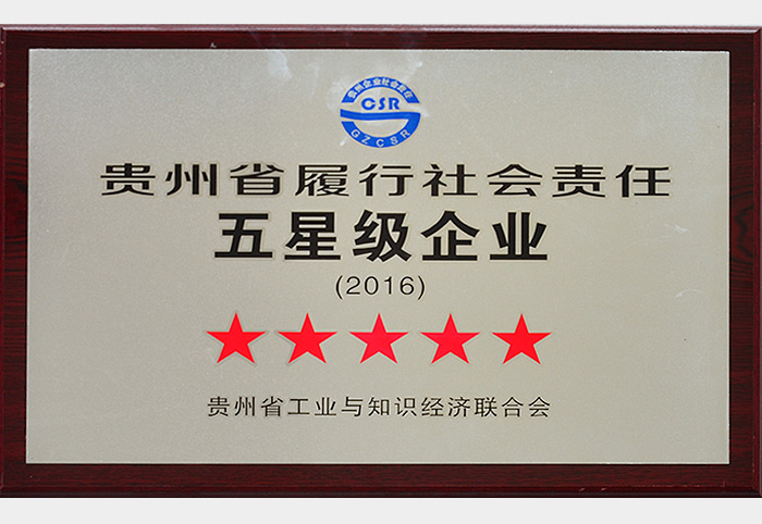 貴州省履行社會責任（2016）