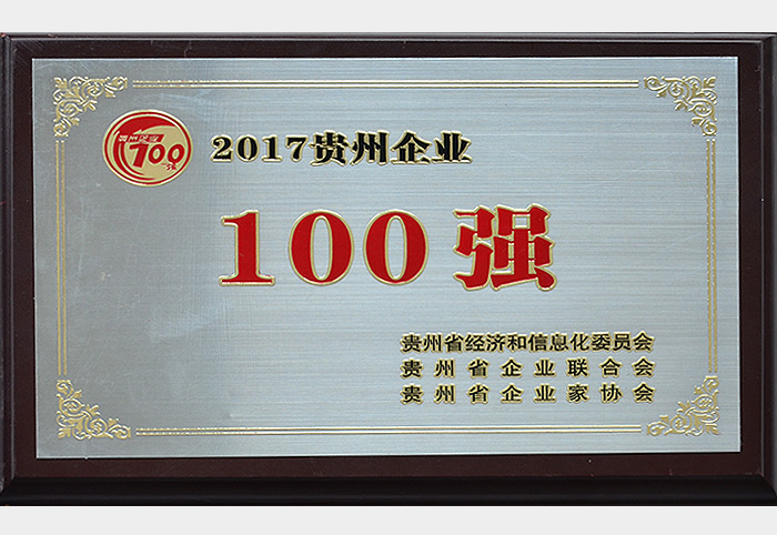 2017貴州企業100強