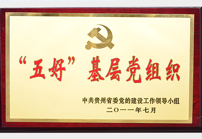 “五好”基層黨組織（2011.7）